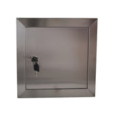 8″ (210mm) Stainless Steel Access Panel with Key Lock